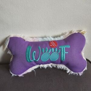 Only The Best For My Dog​ 10" Stuffed Plush Dog Toy Bone